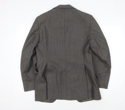 Mens UK Size 40 Dunn & Co. Regular Grey Suit Jacket