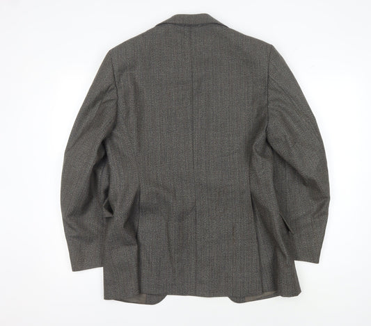 Mens UK Size 40 Dunn & Co. Regular Grey Suit Jacket