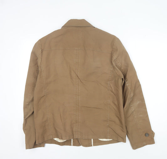 ASOS Men's Brown Jacket - M - Casual Cotton