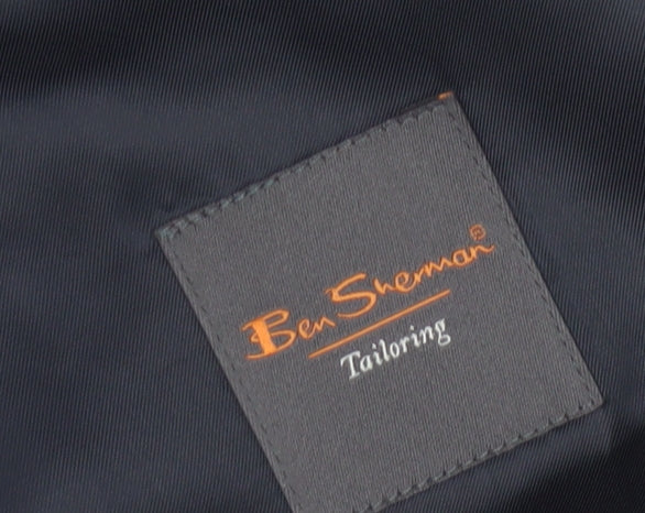 Mens UK Size 42 Ben Sherman  Blue Suit Jacket