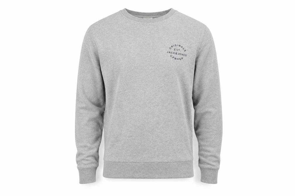 Mens UK Size S JACK & JONES Grey Pullover Sweatshirt