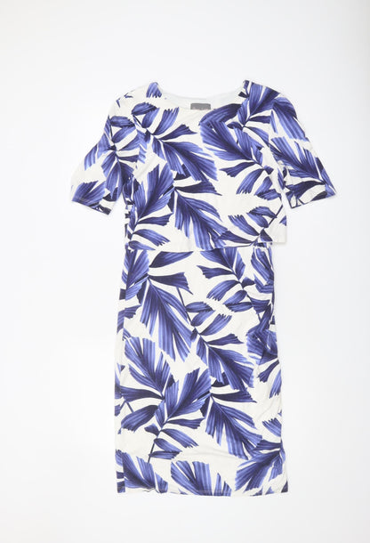 Phase Eight Women's Multicoloured Floral Dress Size 10