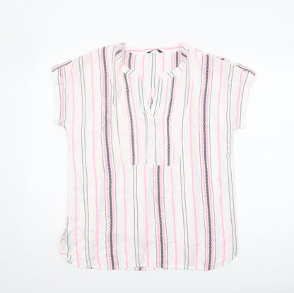 Womens UK Size 12 Roman Multicoloured  Blouse