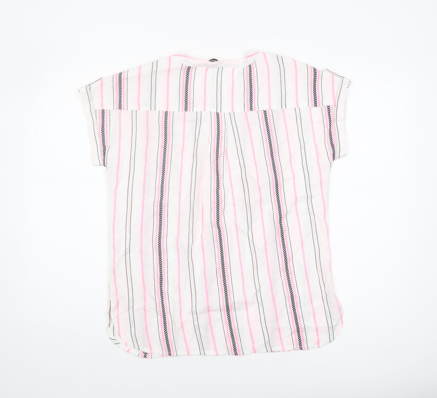 Womens UK Size 12 Roman Multicoloured  Blouse