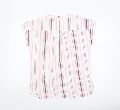Womens UK Size 12 Roman Multicoloured  Blouse