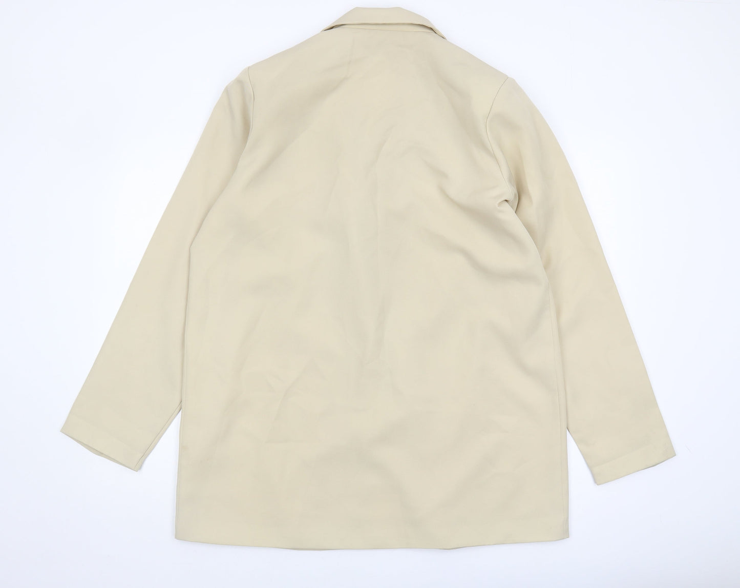 PrettyLittleThing Women Beige Suit Jacket Size 12