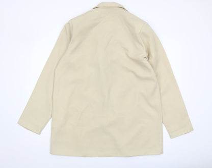 PrettyLittleThing Women Beige Suit Jacket Size 12