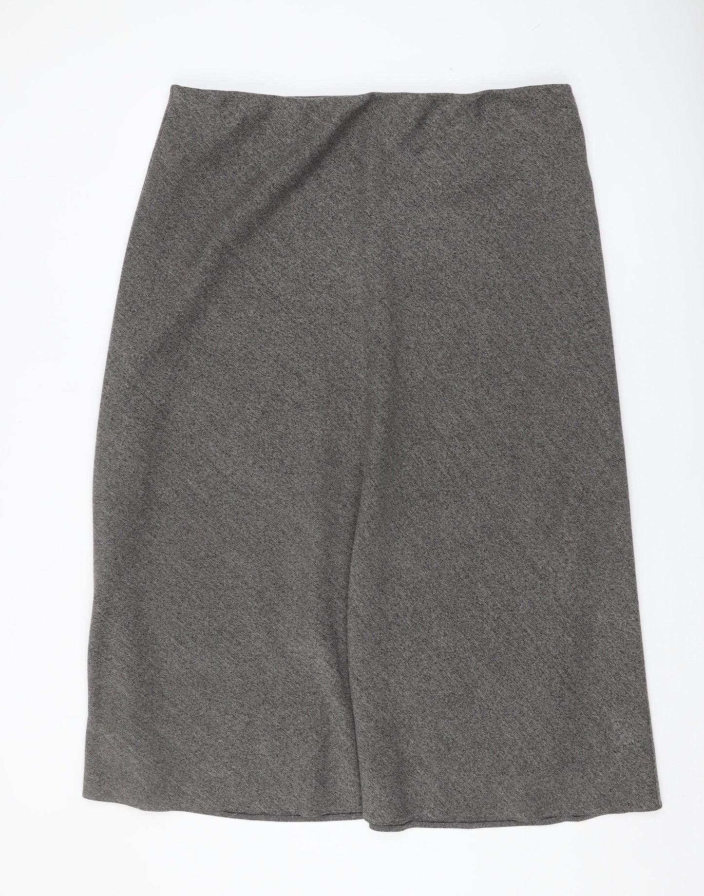 Marks and Spencer Women's Grey Size 22 Midi Skirt