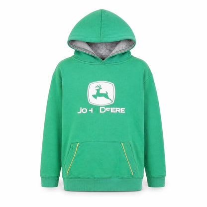 Dickies Boys Green John Deere Pullover Hoodie 7-8 Years