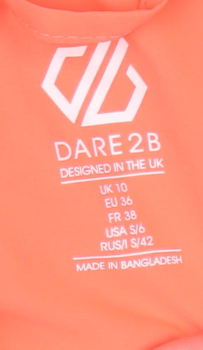 Dare 2b Women's Orange Windbreaker Jacket UK 10