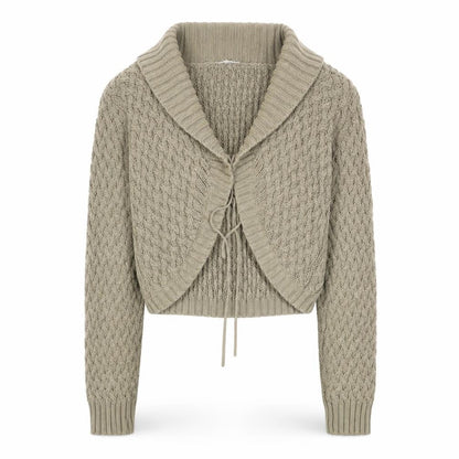 Womens UK Size XL Laura Ashley Beige Cardigan Jumper