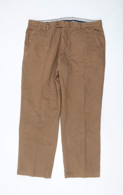 Samuel Windsor Men's Brown Chino Trousers 40R