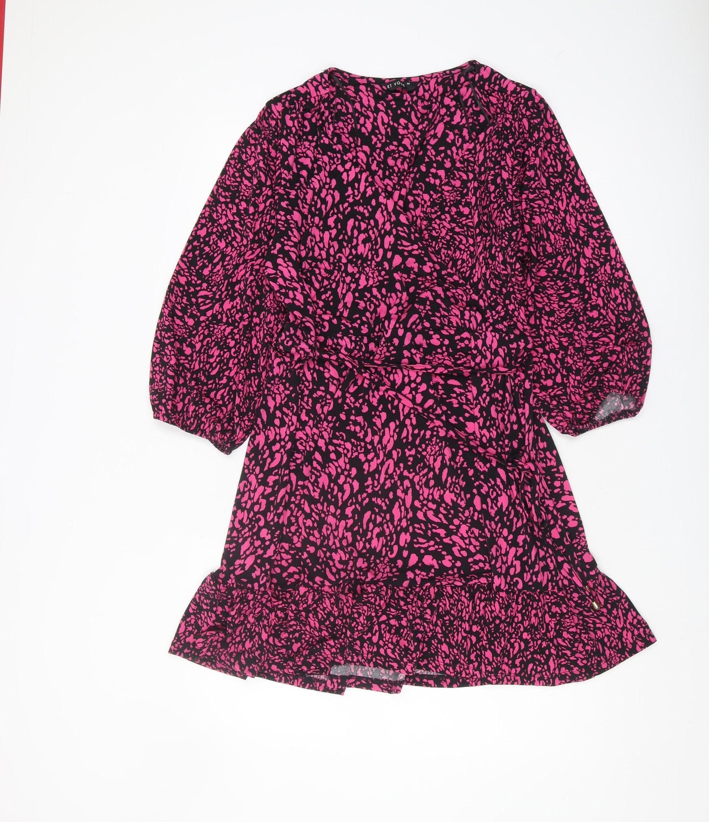 Et Vous Women's Multicoloured A-Line Dress, Size 14