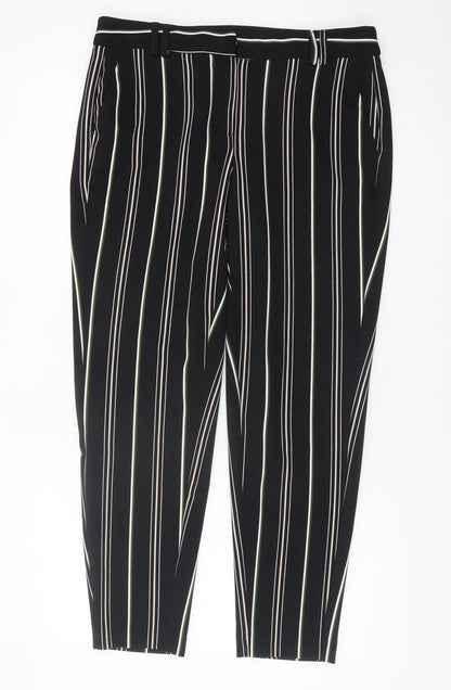 Womens UK Size 12 Dorothy Perkins   Black Trousers