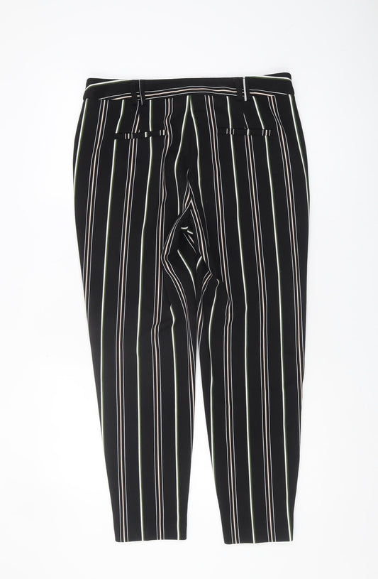 Womens UK Size 12 Dorothy Perkins   Black Trousers