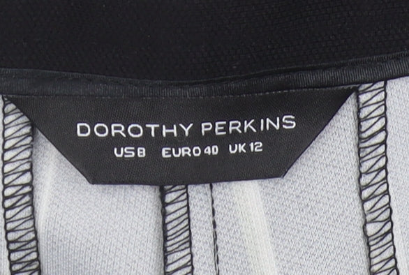 Womens UK Size 12 Dorothy Perkins   Black Trousers
