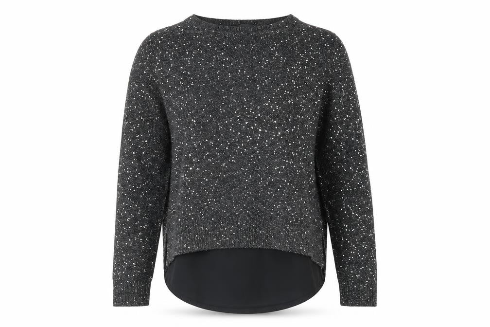 Womens UK Size S Oasis Black Pullover Jumper