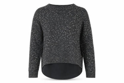 Womens UK Size S Oasis Black Pullover Jumper