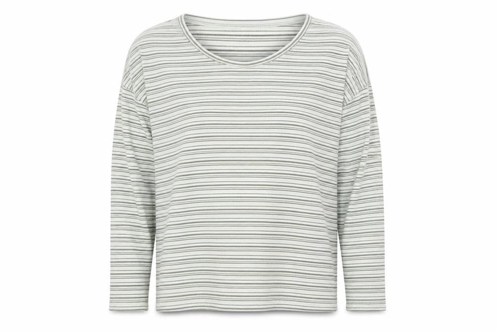 Womens UK Size M ISLE ESSENTIALS Grey  T-Shirt