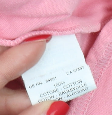 Womens UK Size S United Colors of Benetton Pink  T-Shirt
