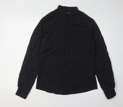 boohooMAN Men's Black Long Sleeve Shirt - Medium