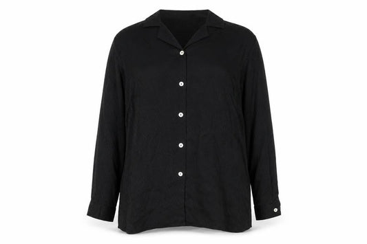 Sophie Bovert Women's Black Button-Up Shirt Size 20