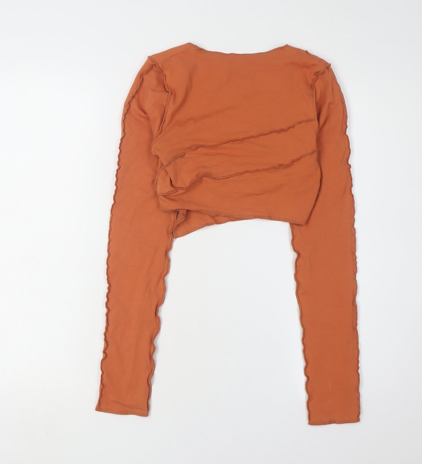 Womens UK Size 8 Oh Polly Orange  Cropped