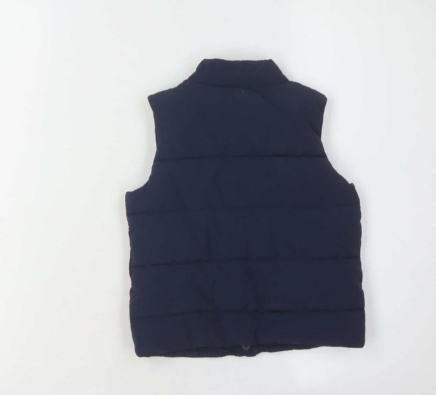 Next Boys Blue Padded Vest Jacket 2 Years Sleeveless