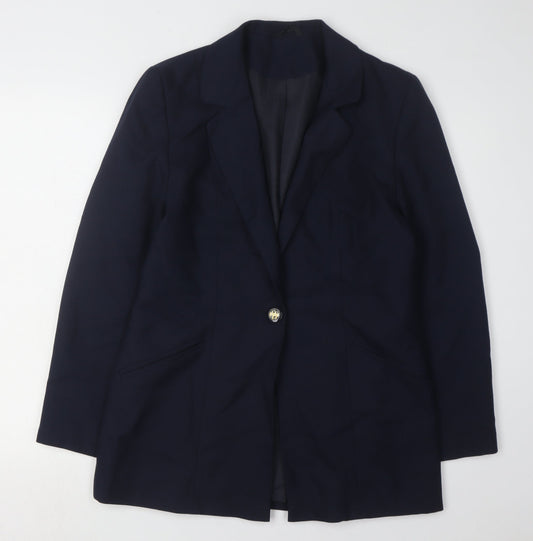 Womens UK Size 12 Berketex Regular Blue Suit Jacket