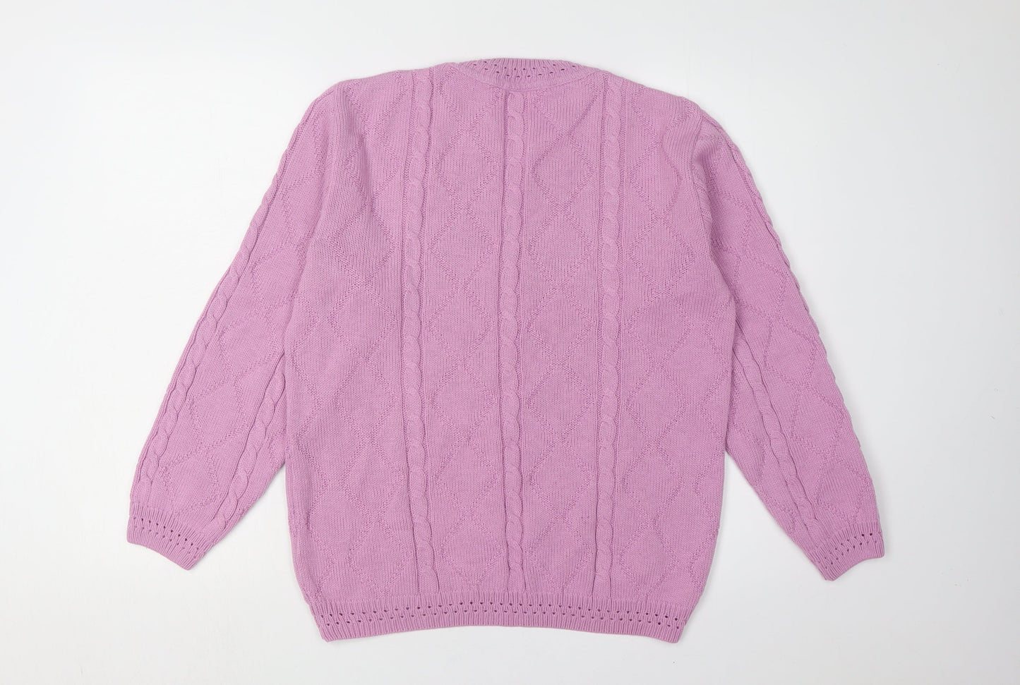 Womens UK Size 10-12 Berketex Pink Jumper Jumper