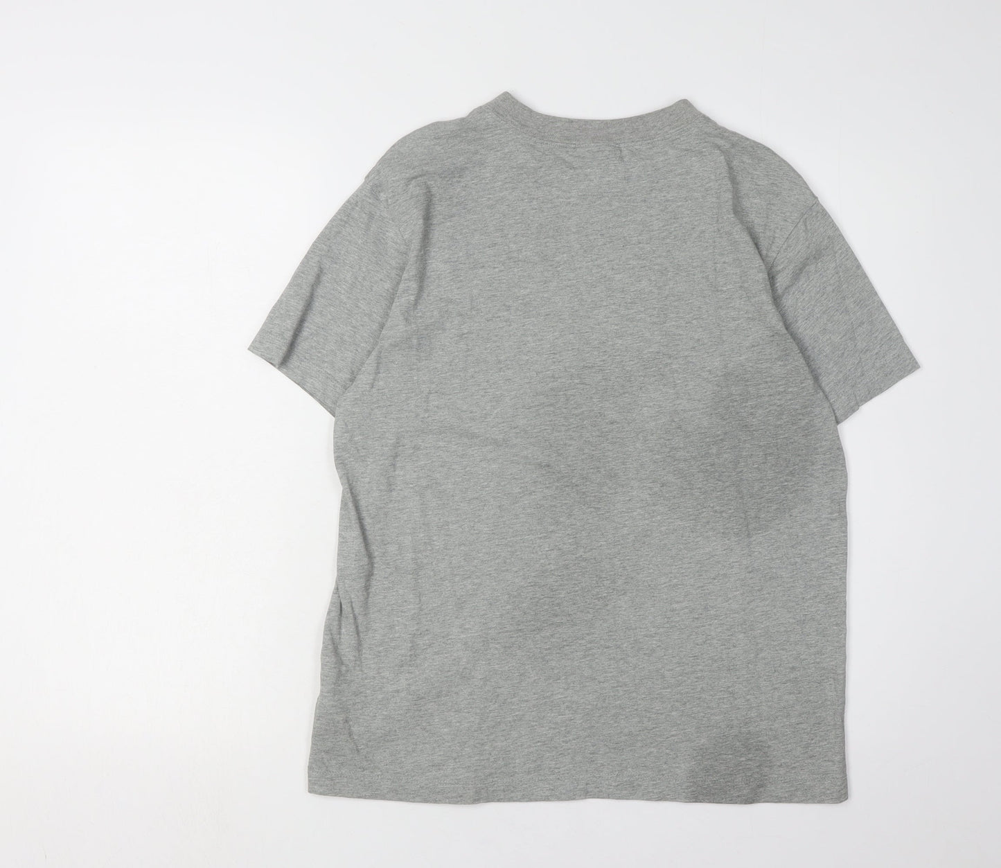 Unisex Adults UK Size XS Nike Grey Basic T-Shirt