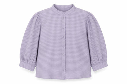 Womens UK Size 6 Jacqueline de Yong Purple  Button-Up