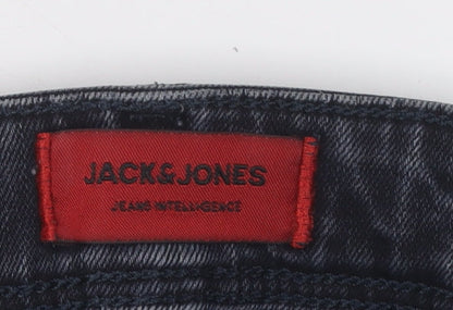 Jack & Jones Men's Blue Straight Jeans W32 L34