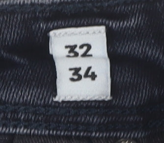 Jack & Jones Men's Blue Straight Jeans W32 L34