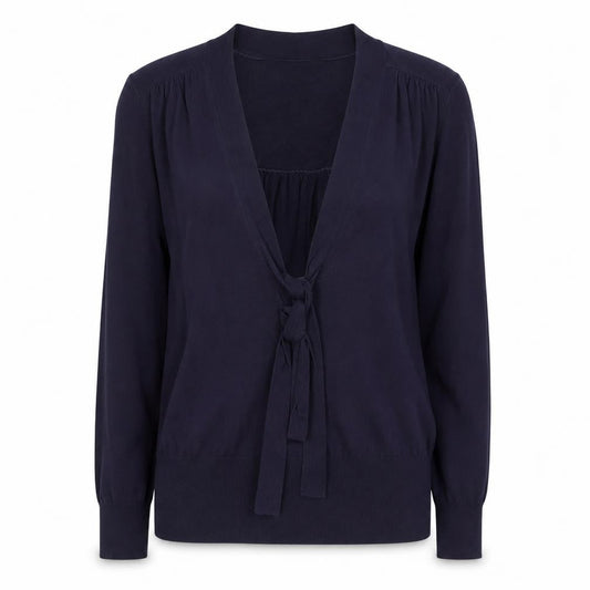 Womens UK Size M Banana Republic Purple Cardigan Jumper