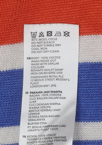 Jasper Conran Women's Multicoloured Striped Cardigan