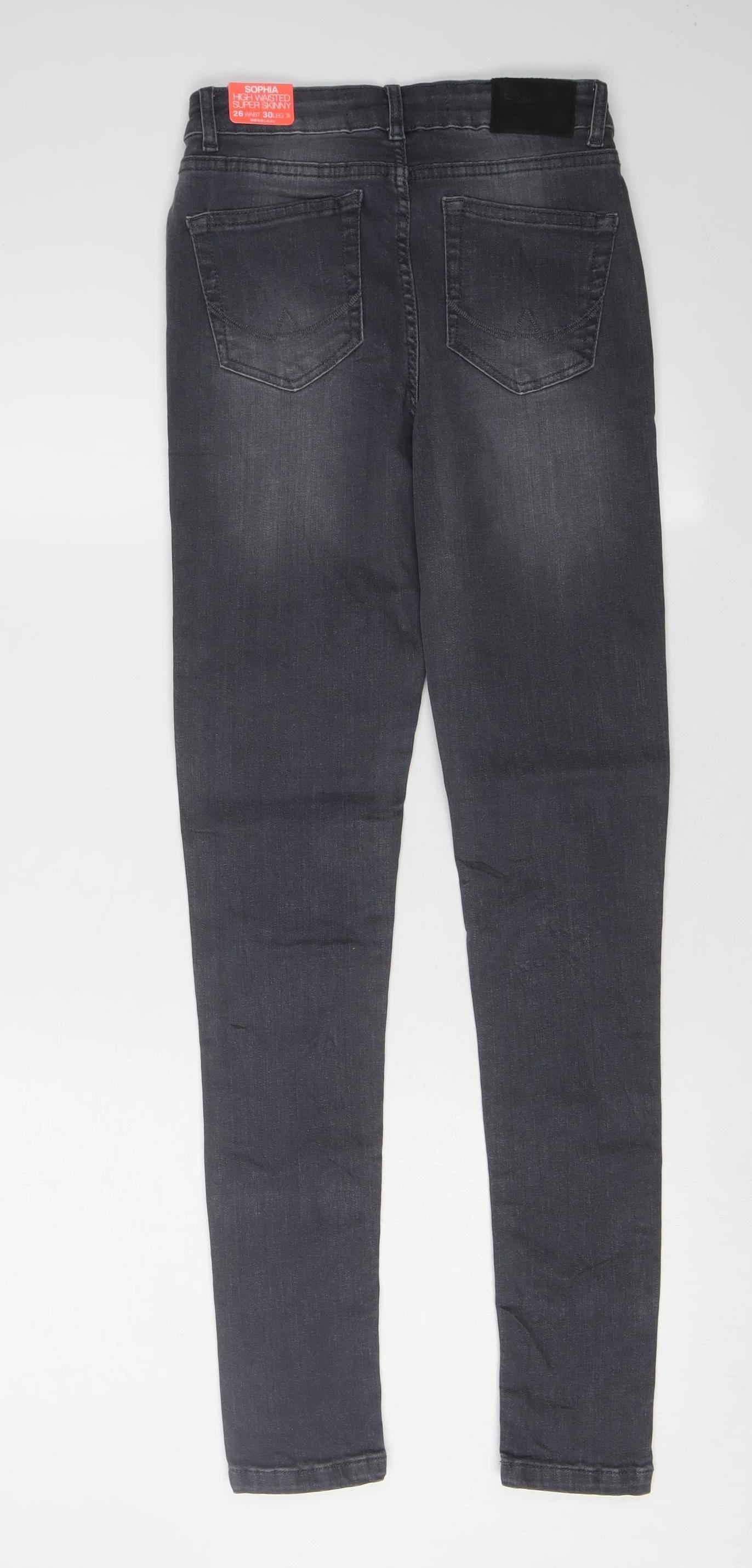 Womens UK Size 26 Superdry  Skinny Black Jeans