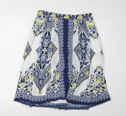 Banana Republic Women's A-Line Multicoloured Skirt Size 4