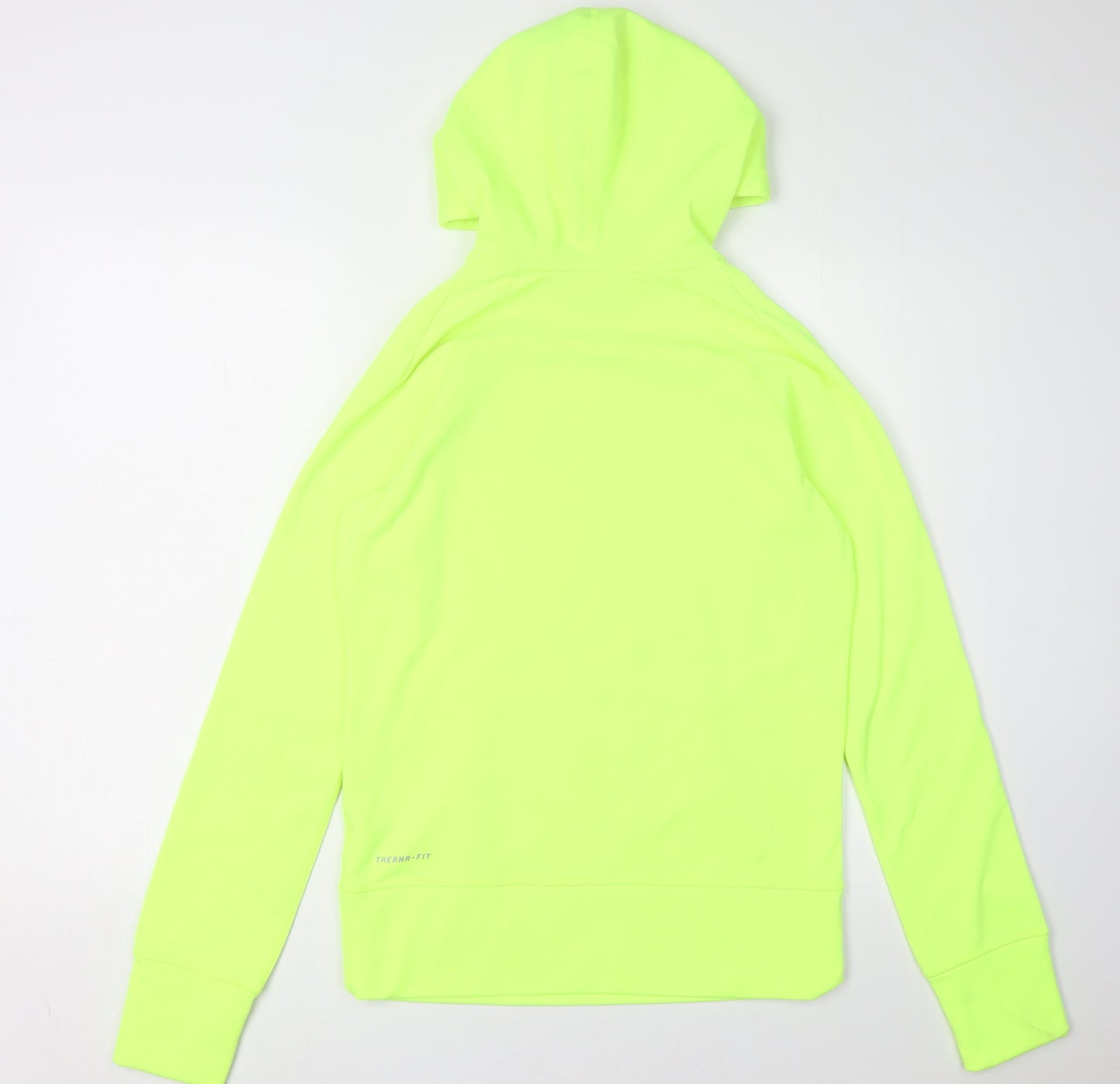 Nike Unisex Green Pullover Hoodie, S, Hooded, Logo