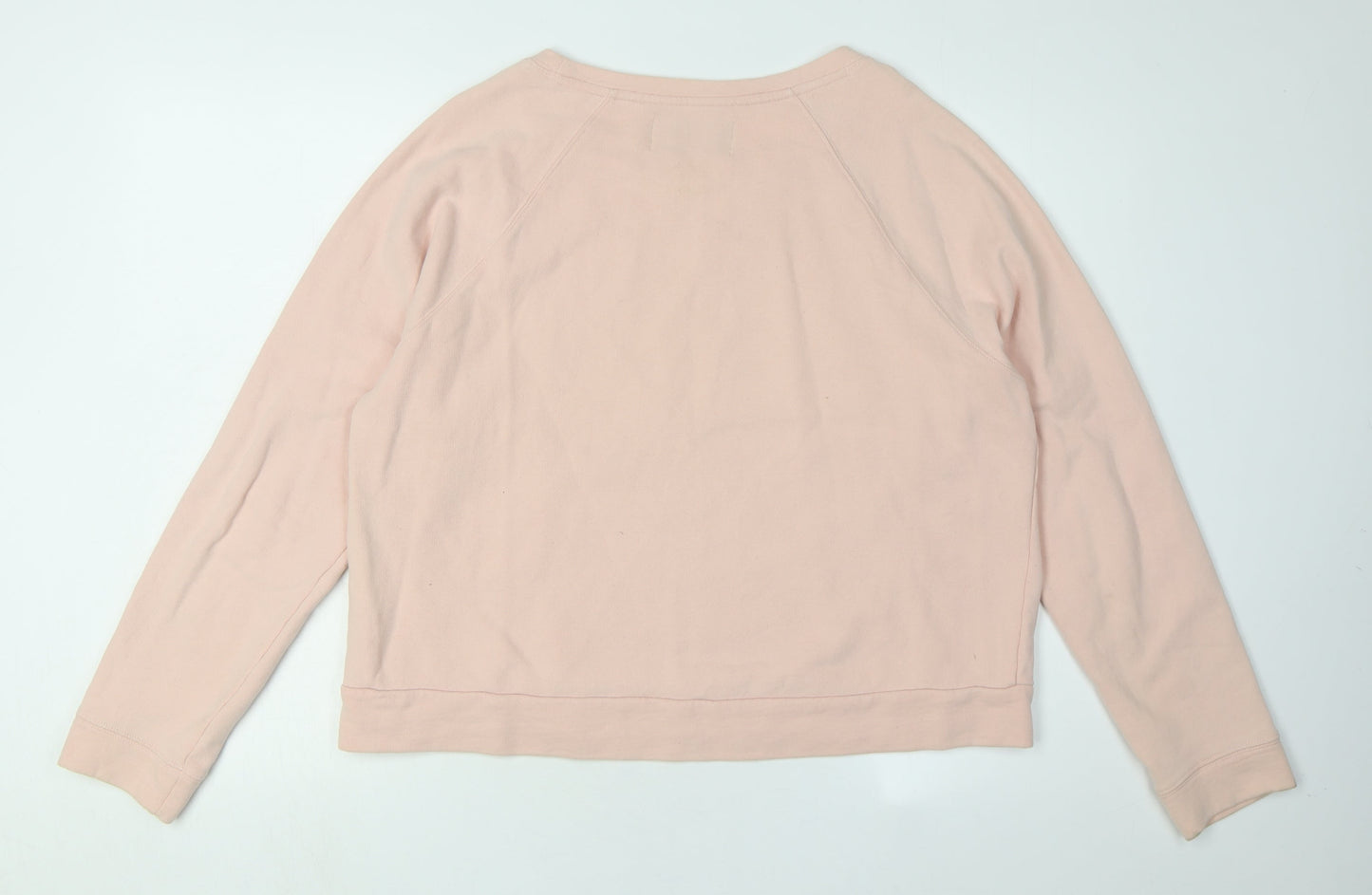 Calvin Klein Jeans Women's Pink XL Pullover Sweatshirt