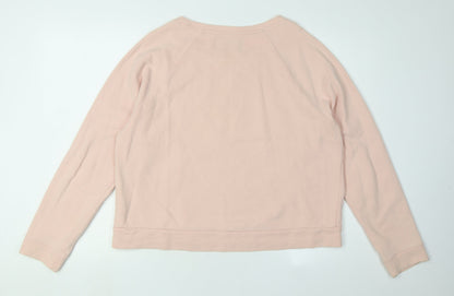 Calvin Klein Jeans Women's Pink XL Pullover Sweatshirt