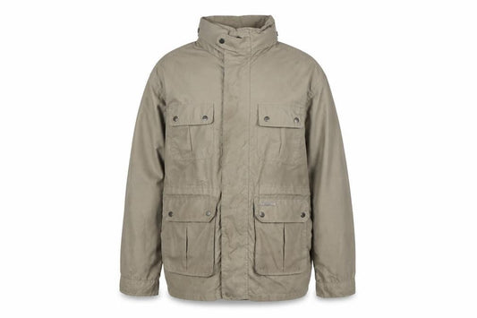 Mens UK Size L Champion Beige Military Jacket