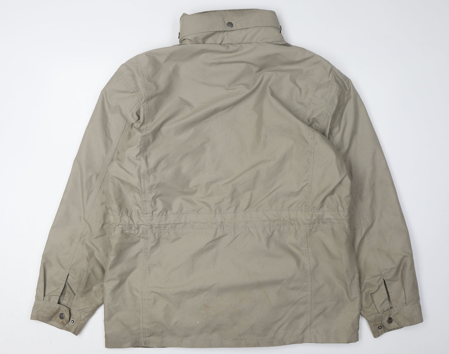 Mens UK Size L Champion Beige Military Jacket