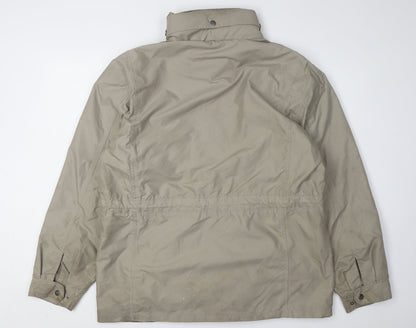 Mens UK Size L Champion Beige Military Jacket