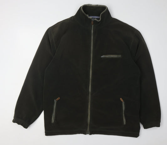 Mens UK Size L Joseph Turner Green Basic Jacket