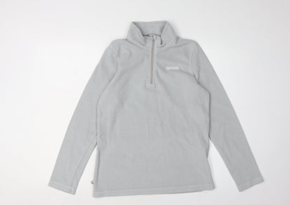 Regatta Women's Grey Fleece Sweatshirt, Size 10, Excellent