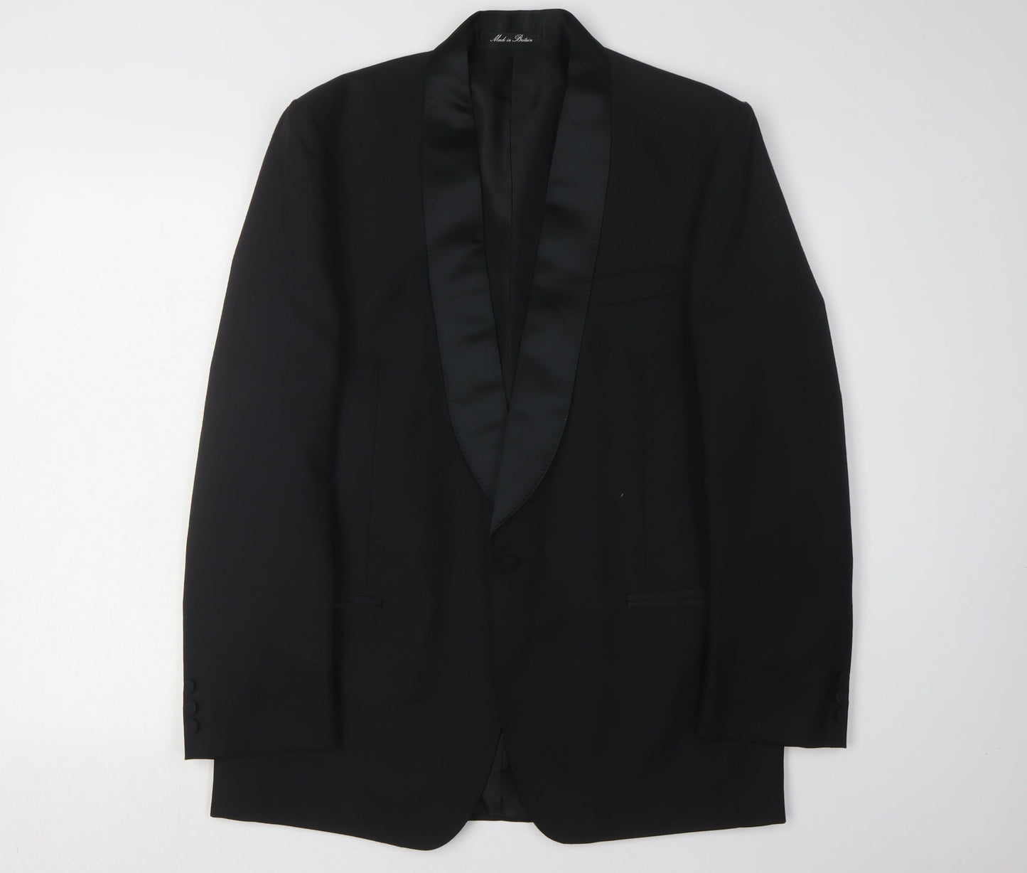 Mens UK Size 41 Dunn & Co Regular Black Suit Tuxedo