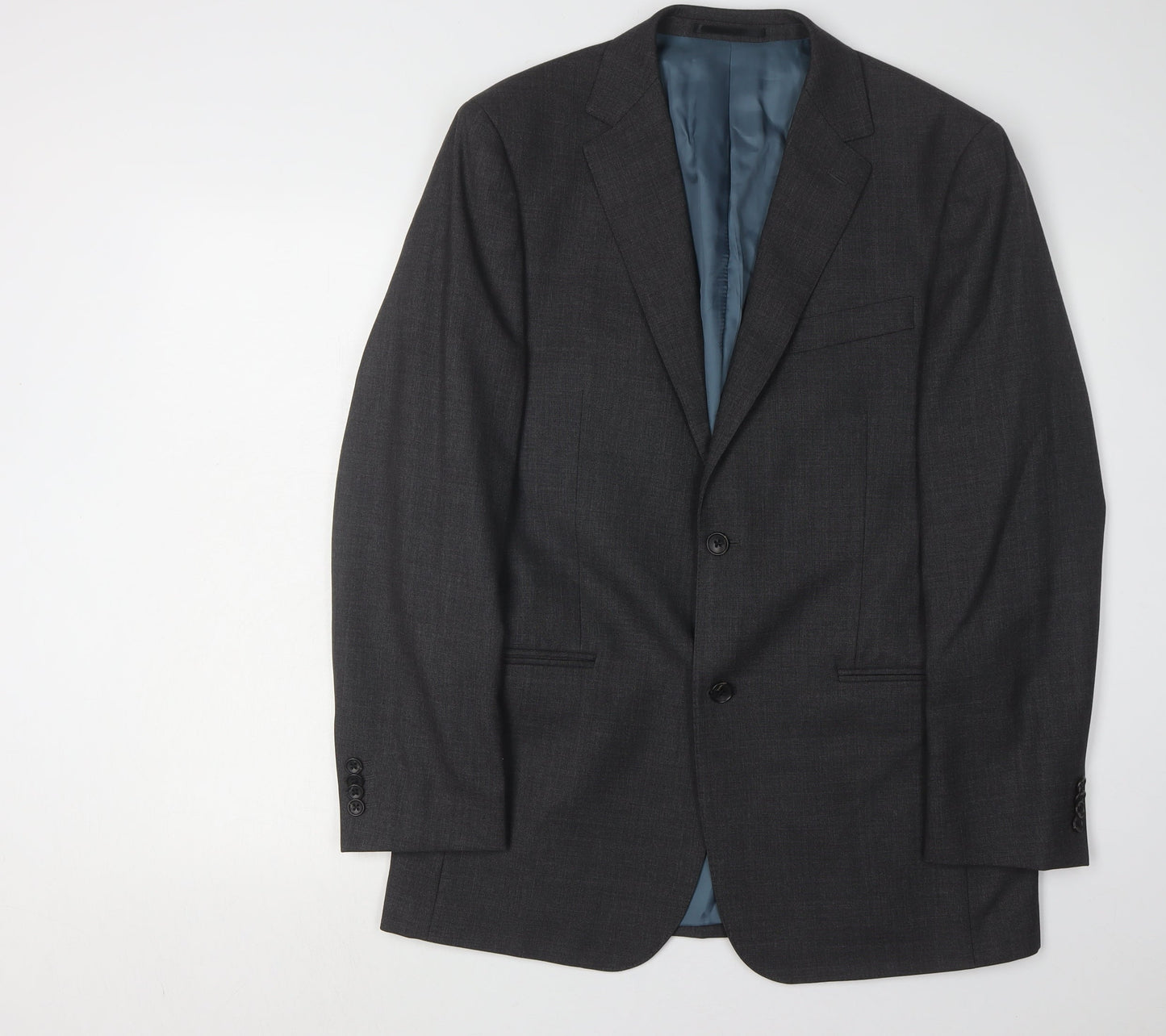 Mens UK Size 40 T.M.Lewin Regular Grey Suit Jacket
