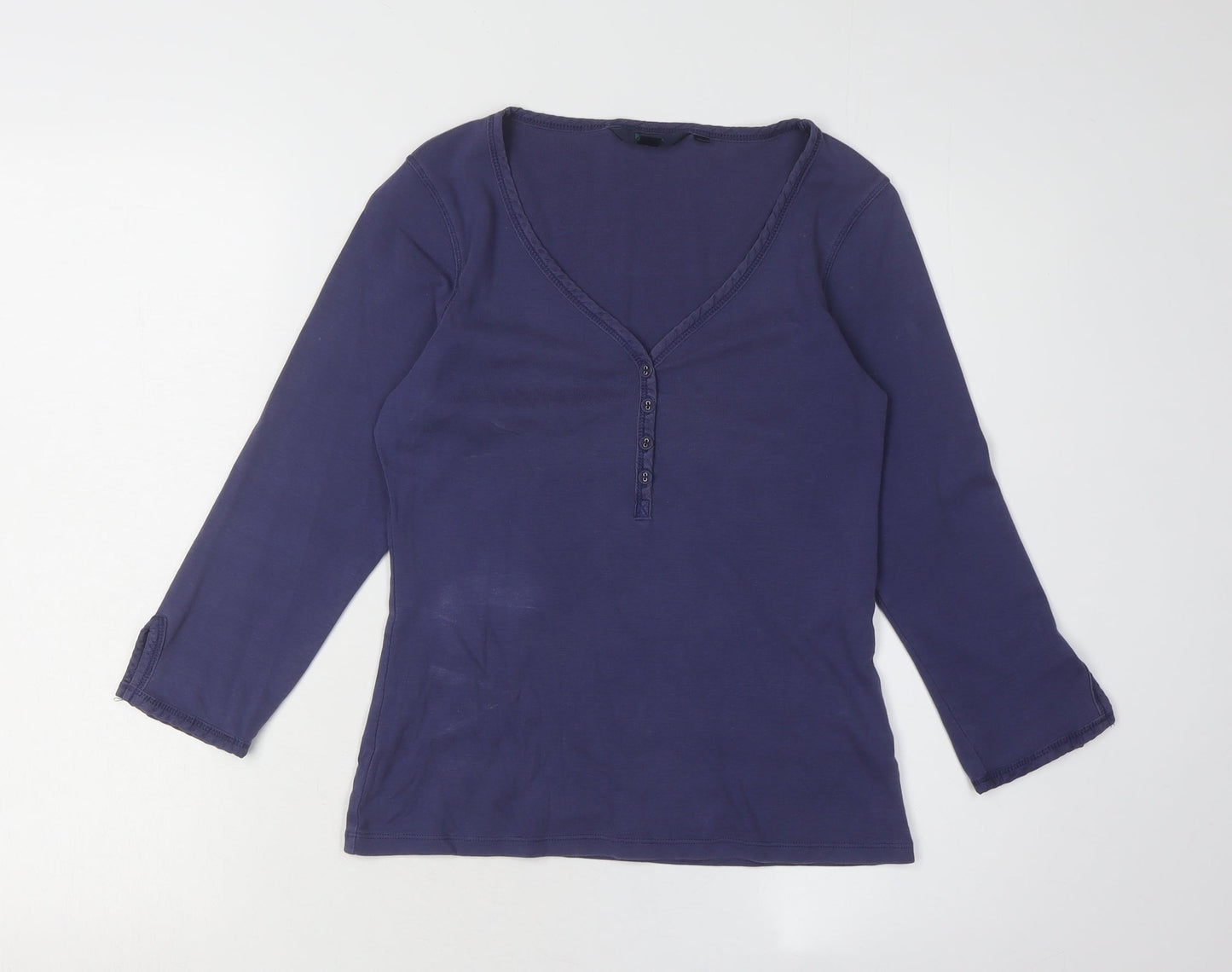 Womens UK Size 10 Boden Purple Basic T-Shirt