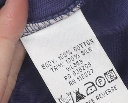 Womens UK Size 10 Boden Purple Basic T-Shirt